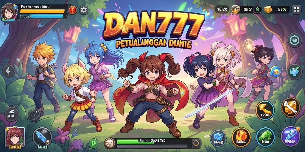 Gameplay seru DAN777 dengan karakter anime yang memukau.
