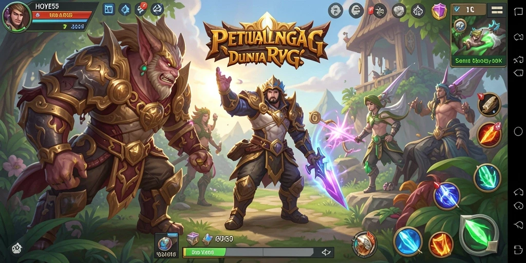Screenshot dari gameplay seru di dunia HOYE55