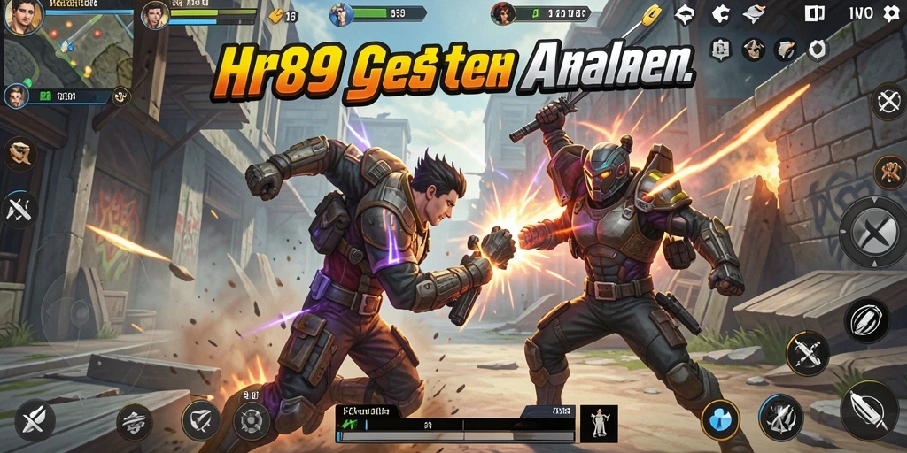 Tampilan gameplay seru dan mendebarkan di HR89.