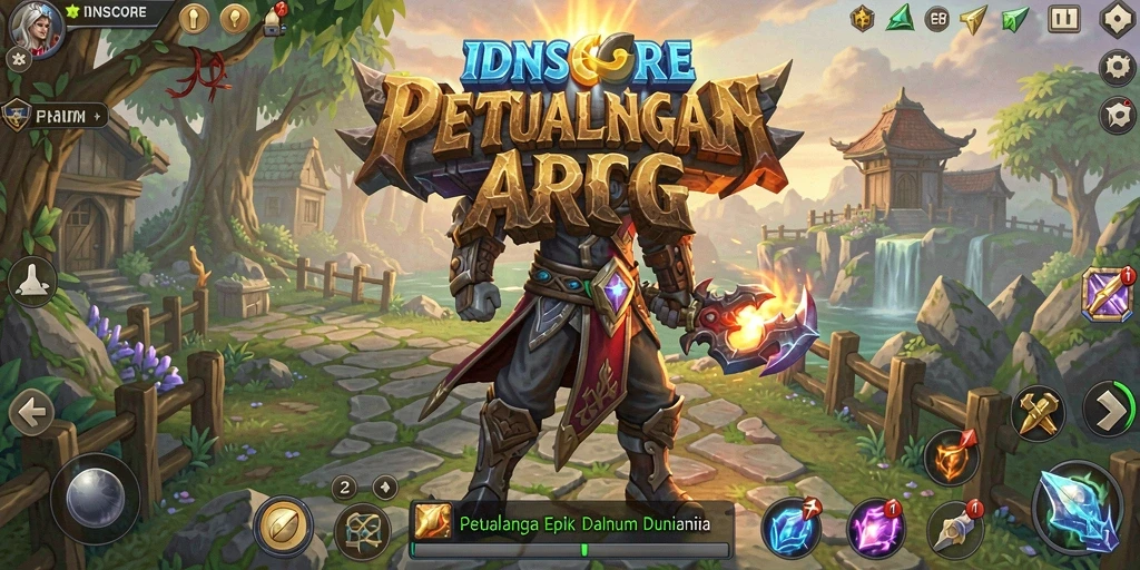 Pengalaman mendebarkan dalam game ARPG IDNSCORE.