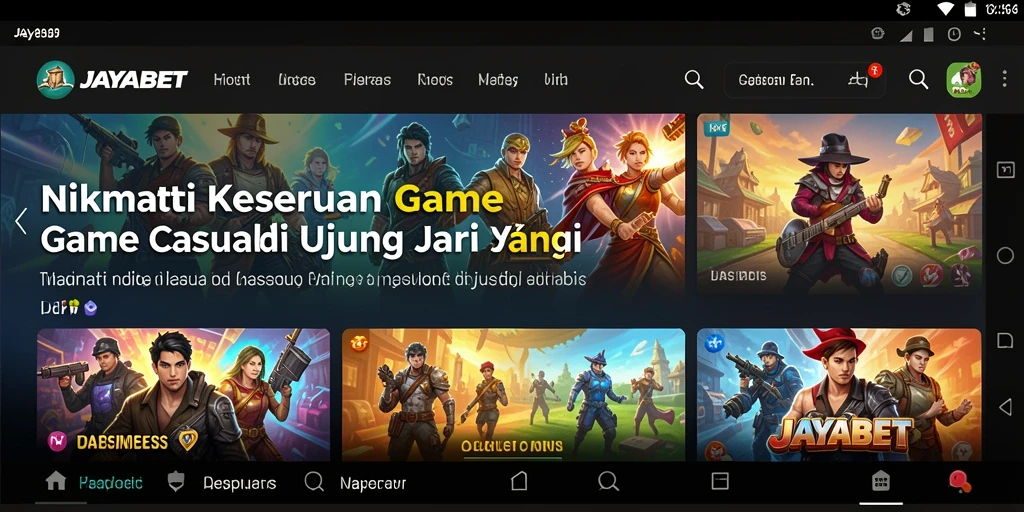 Tangkapan layar dari gameplay JAYABET yang menarik dan menyenangkan.