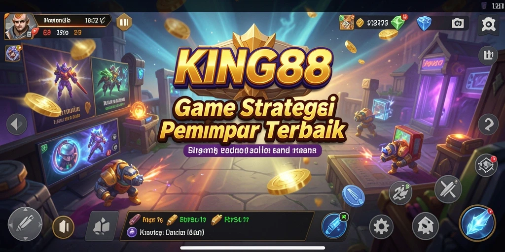 Tampilan gameplay aksi seru di KING88 dengan strategi yang mendalam.