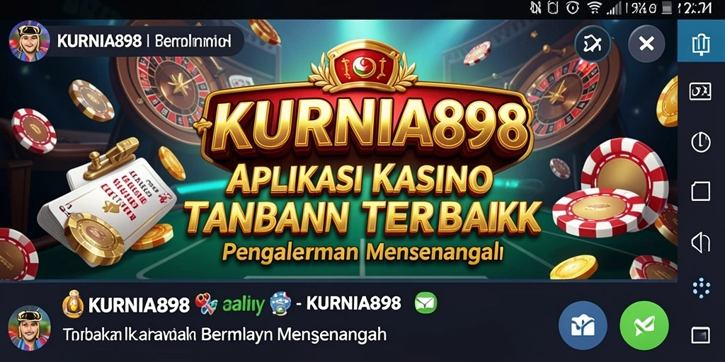 Tampilan menarik dari gameplay Kasino KURNIA898 yang seru.