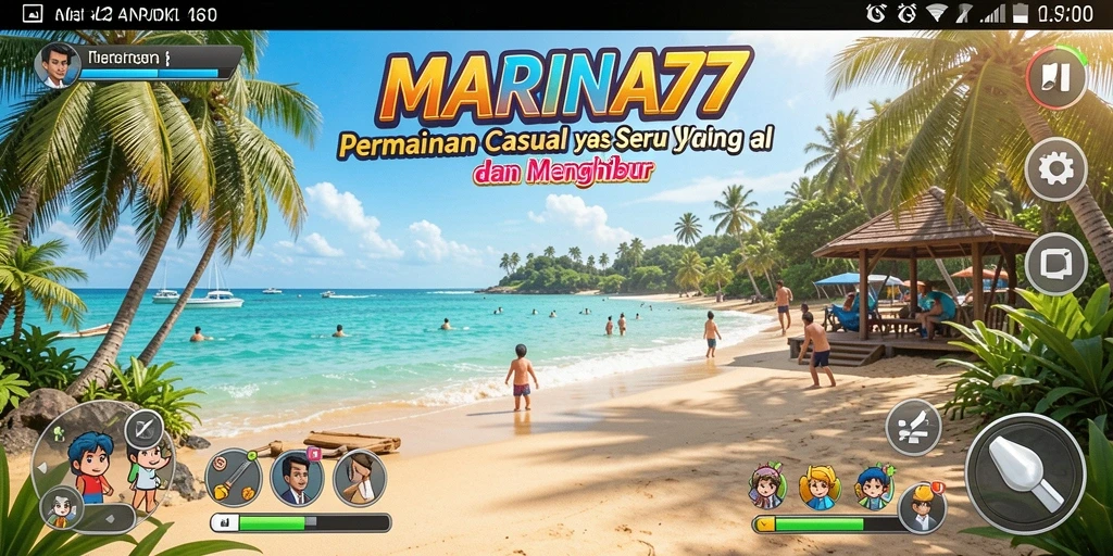 Tangkapan layar MARINA77 menampilkan gameplay yang seru dan interaktif.