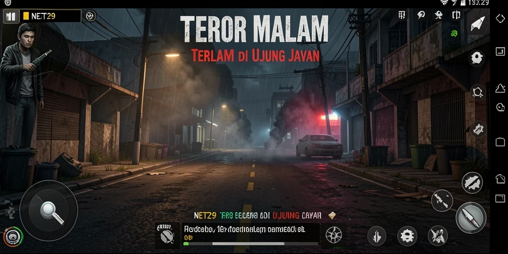 Screenshot gameplay NET29 yang menampilkan suasana mencekam dan menegangkan.