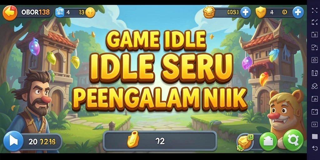 Tampilan gameplay <strong>OBOR138</strong> yang menarik dengan konsep Idle.