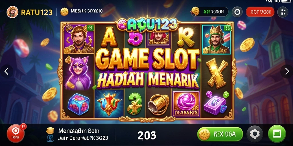 Screenshot gameplay RATU123 yang seru dan menegangkan.