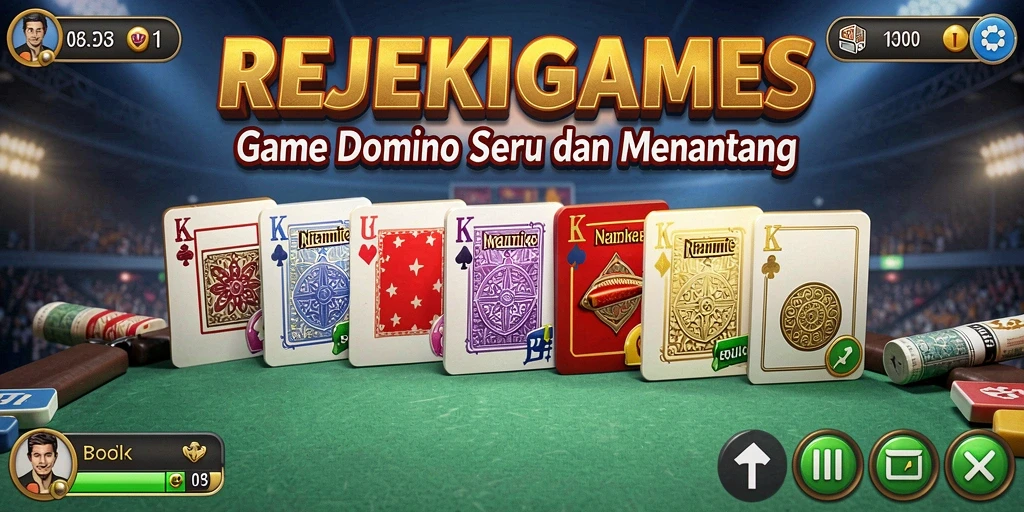 Tampilan gameplay seru dari REJEKIGAMES dengan pemain yang aktif.