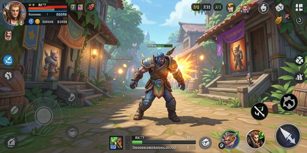 Gambar menunjukkan gameplay Strategy yang intens dan mendebarkan.