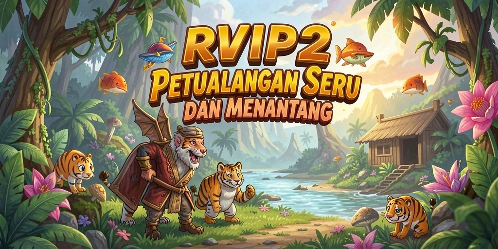Tangkapan layar gameplay RVIP2 yang menampilkan petualangan seru.