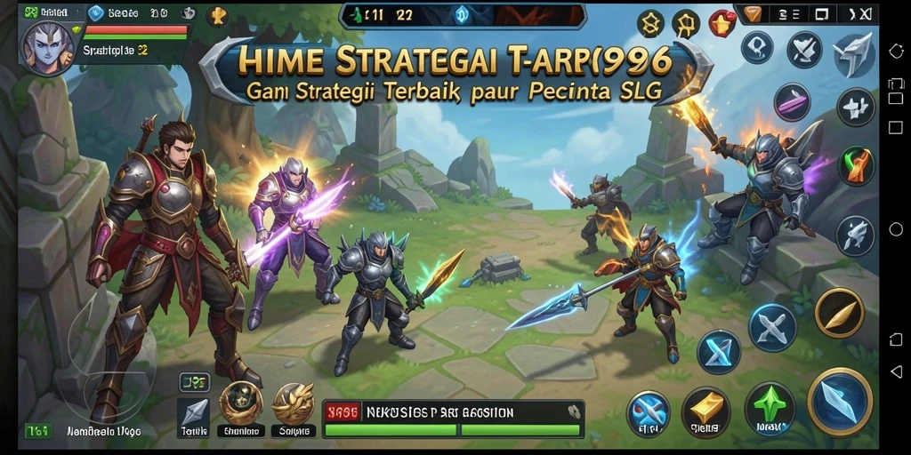 Tampilan gameplay SR996 yang mendukung genre SLG.