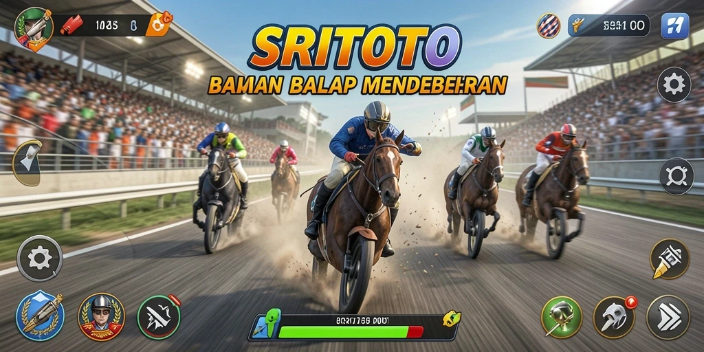 Gameplay balap yang seru dan menegangkan di SRITOTO.