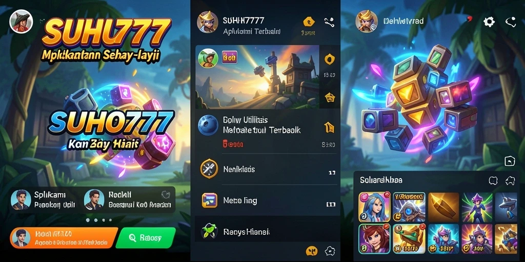 Tampilan intuitif aplikasi SUHU777 yang membantu manajemen tugas.