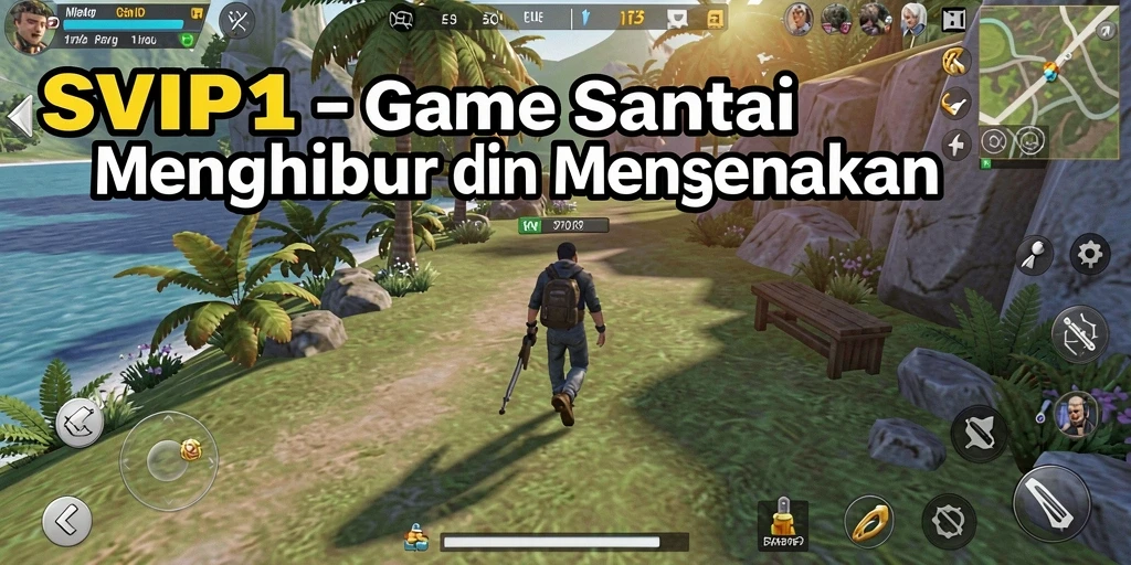 Screenshot gameplay SVIP1 yang penuh warna dan seru.