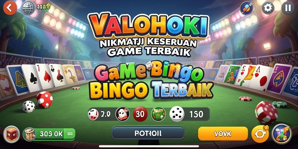Tampilan gameplay VALOHOKI yang seru dan interaktif.