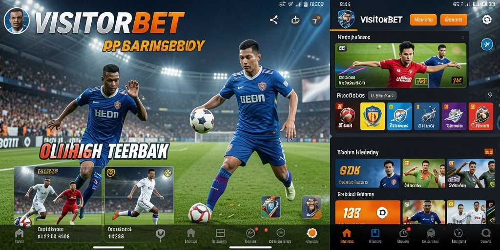 Tampilan gameplay VISITORBET yang menarik dan interaktif untuk penggemar olahraga.