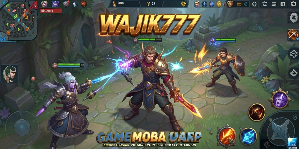 Gameplay seru di arena pertempuran WAJIK777.