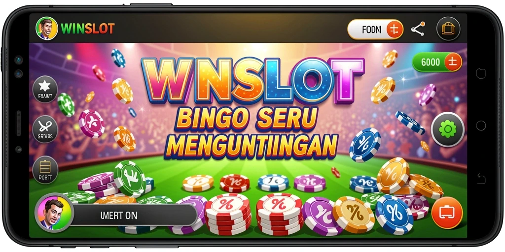 Tampilan menarik dari gameplay WINSLOT dalam permainan Bingo.