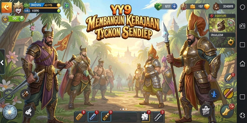 Tampilan gameplay menakjubkan dari Y89 yang menampilkan strategi dan inovasi.